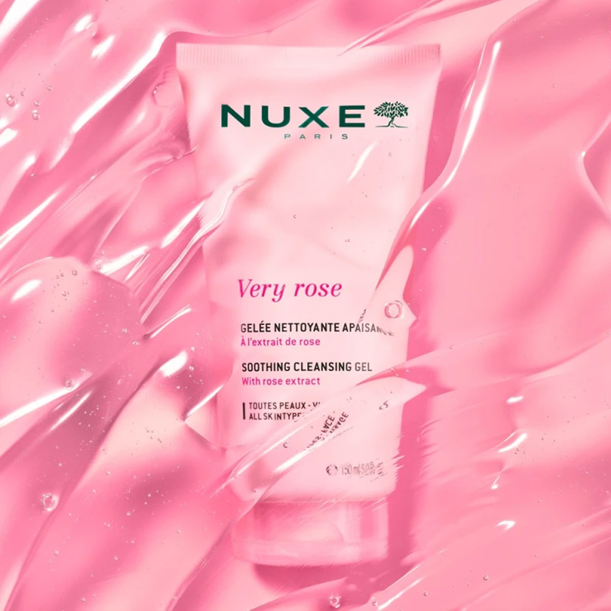 NUXE Very Rose Soothing Cleansing Gel