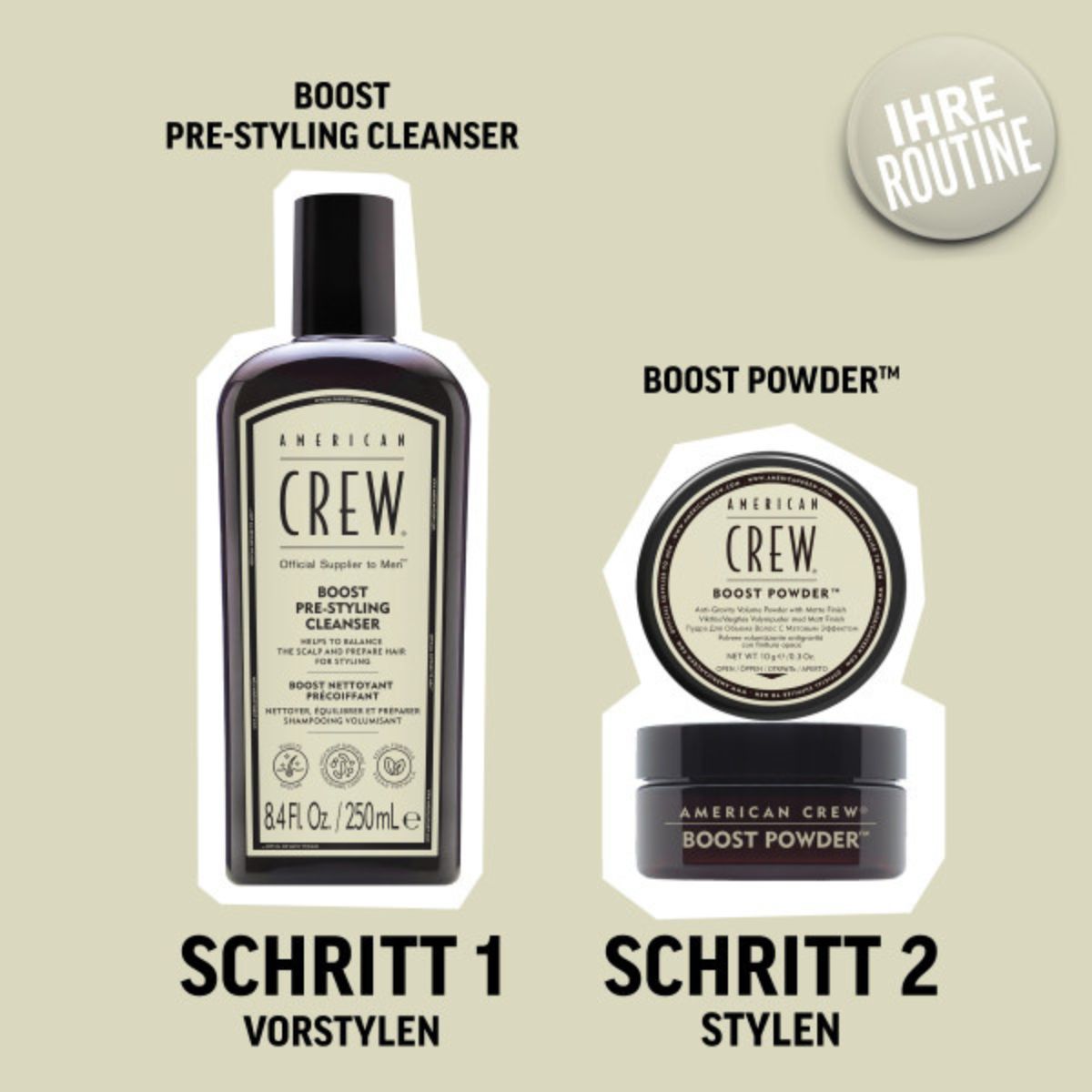 American Crew Hair Care & Body Boost Pre-Styling Shampoo