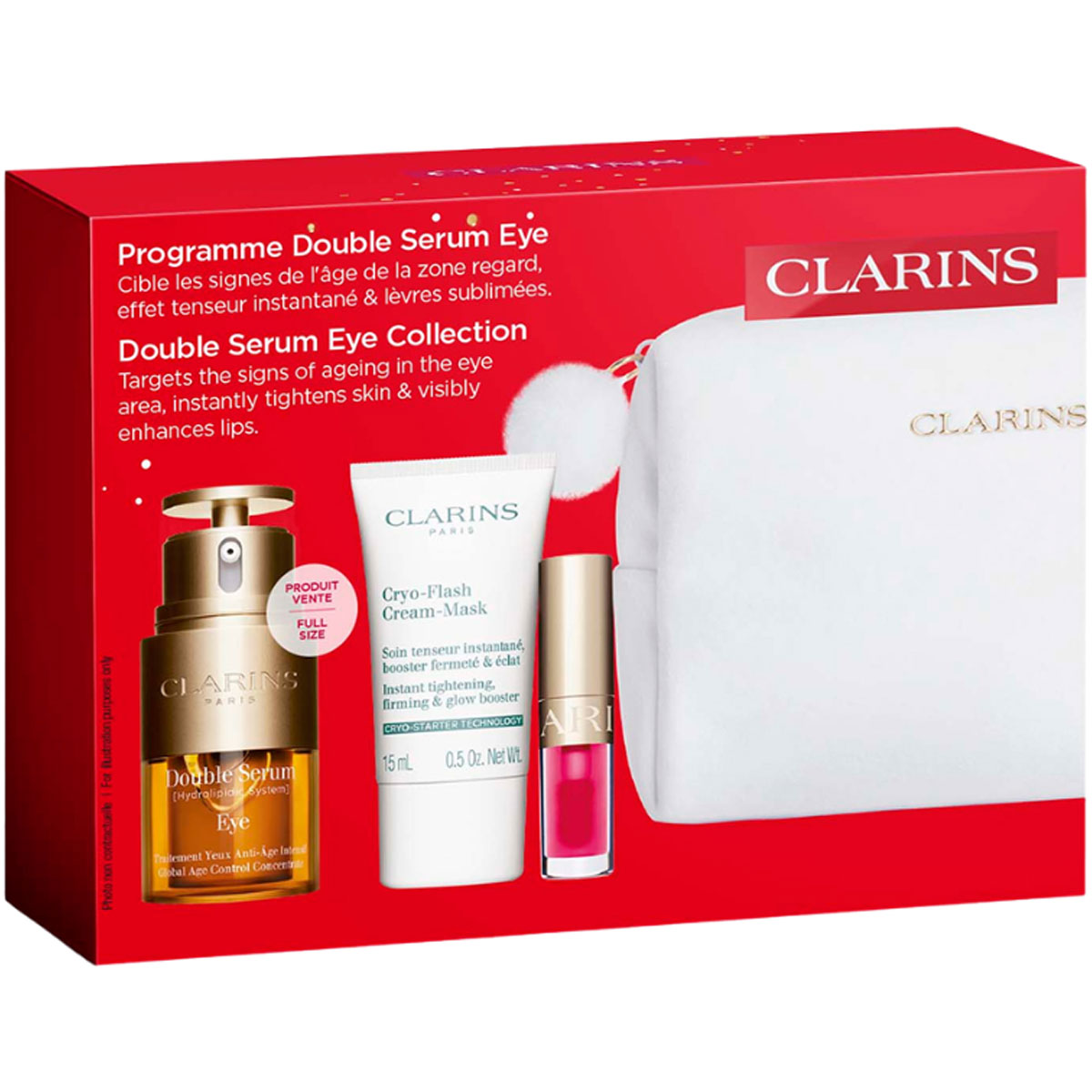 Clarins Double Serum Eye Augenpflege SET
