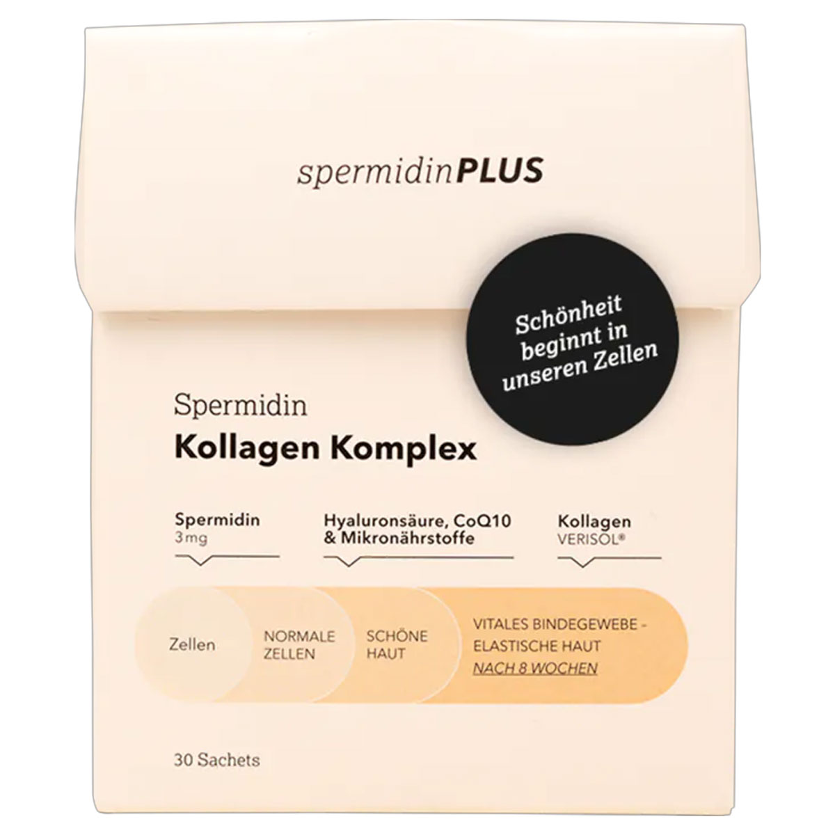 spermidinPLUS Spermidin Kapseln Kollagen Komplex