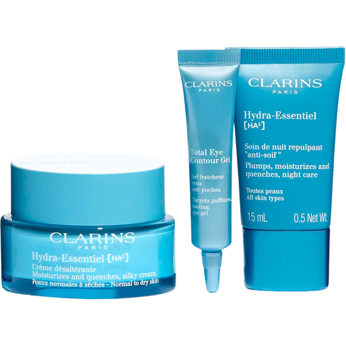 Clarins Hydra-Essentiel Gesichtspflege SET