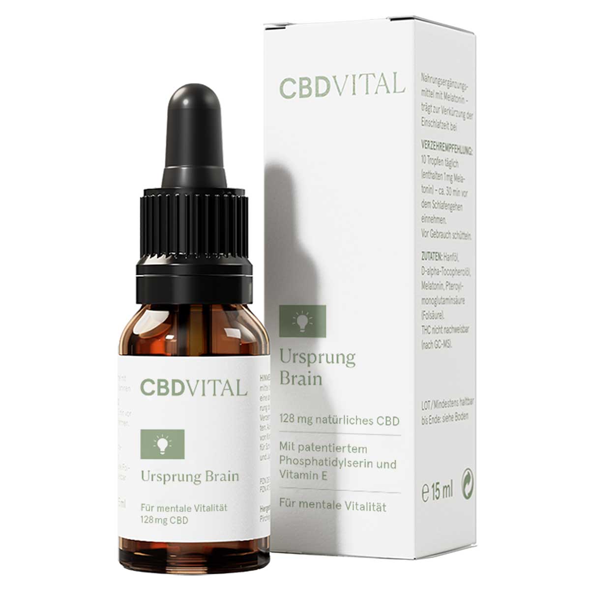 CBD Vital CBD Öl Ursprung Brain