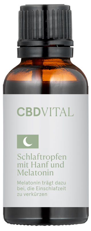CBD Vital Mikronährstoffe mit Hanf Schlaftropfen
