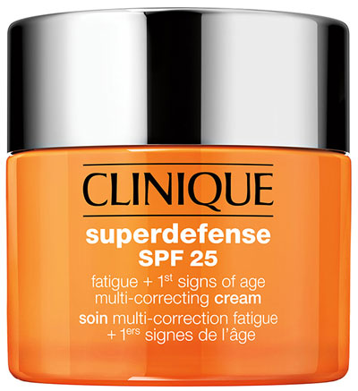 Clinique Superdefense Fatigue + 1st Signs of Age Multi-Correcting Cream SPF25 - Hauttyp 3/4