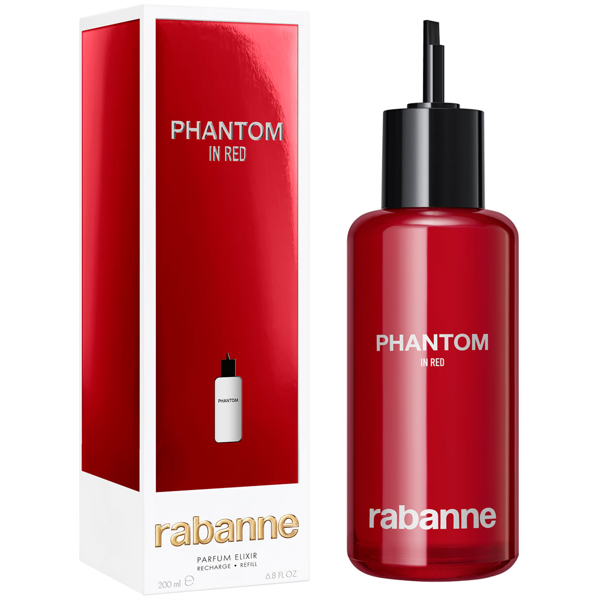 Rabanne Phantom In Red Elixir Parfum Refill