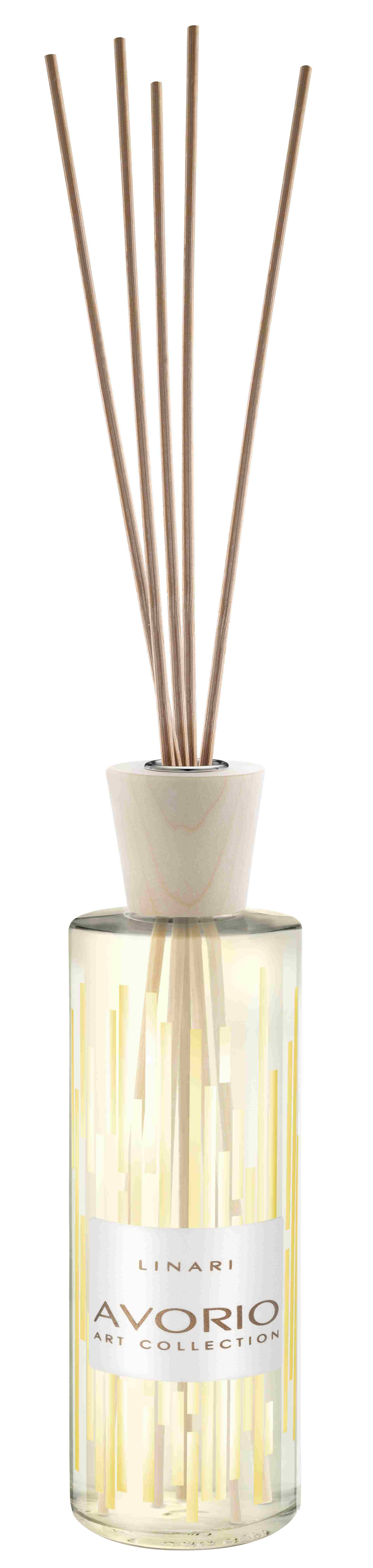 Linari Avorio Art Diffusor mit Kapillarstäbchen