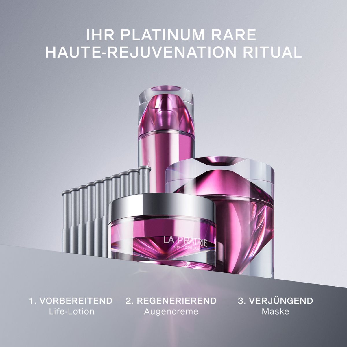 La Prairie Platinum Rare Haute Rejuvenation Mask Set