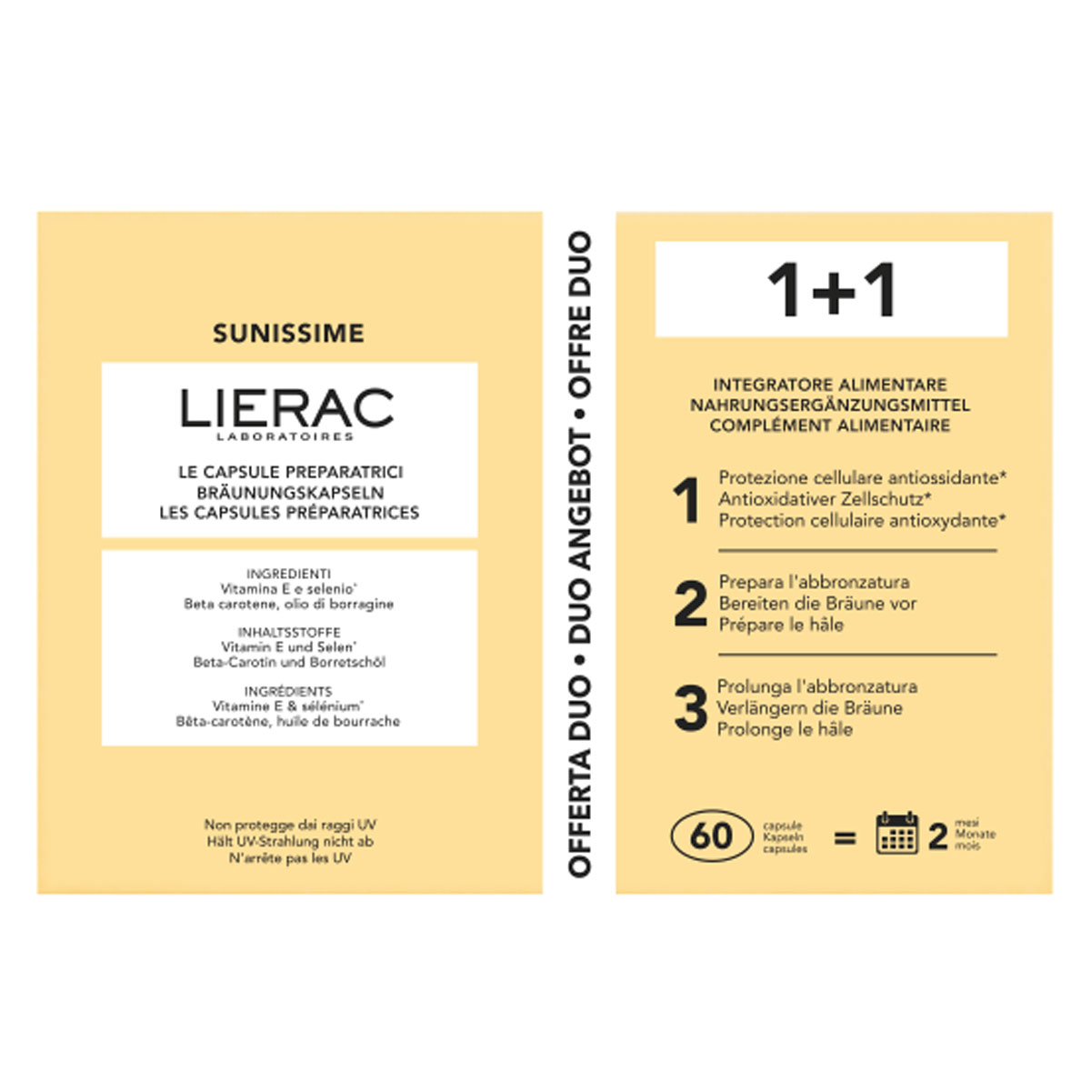 Lierac Sunissime The Preparing Capsules DUO SET
