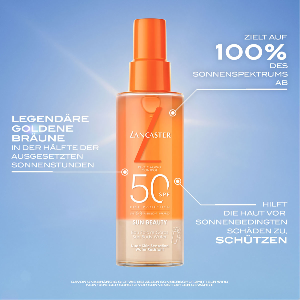 Lancaster Sun Beauty Sun Body Water SPF30