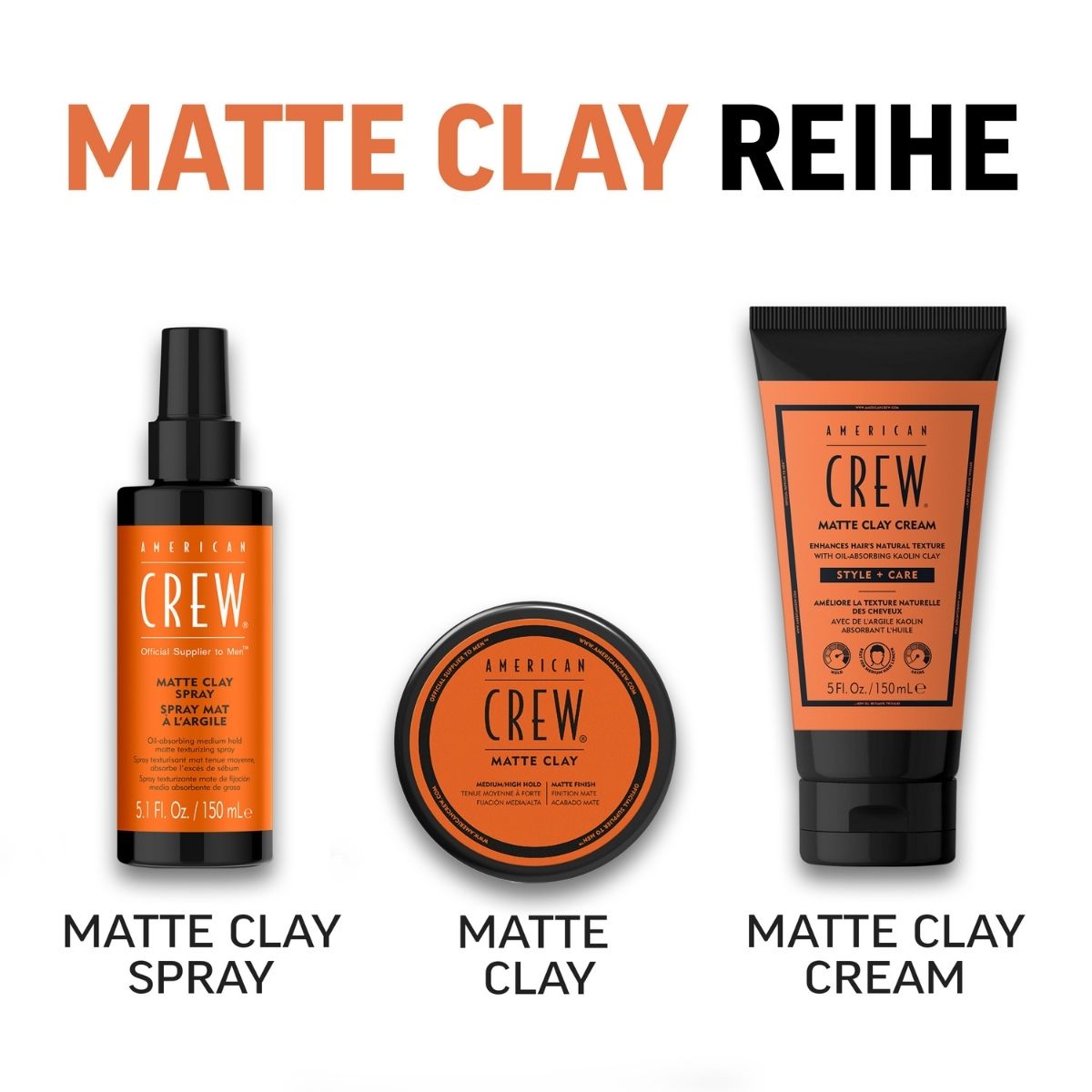 American Crew Styling Matte Clay Cream