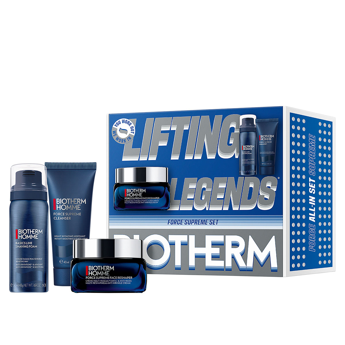 Biotherm Homme Force Supreme Reshaper Set