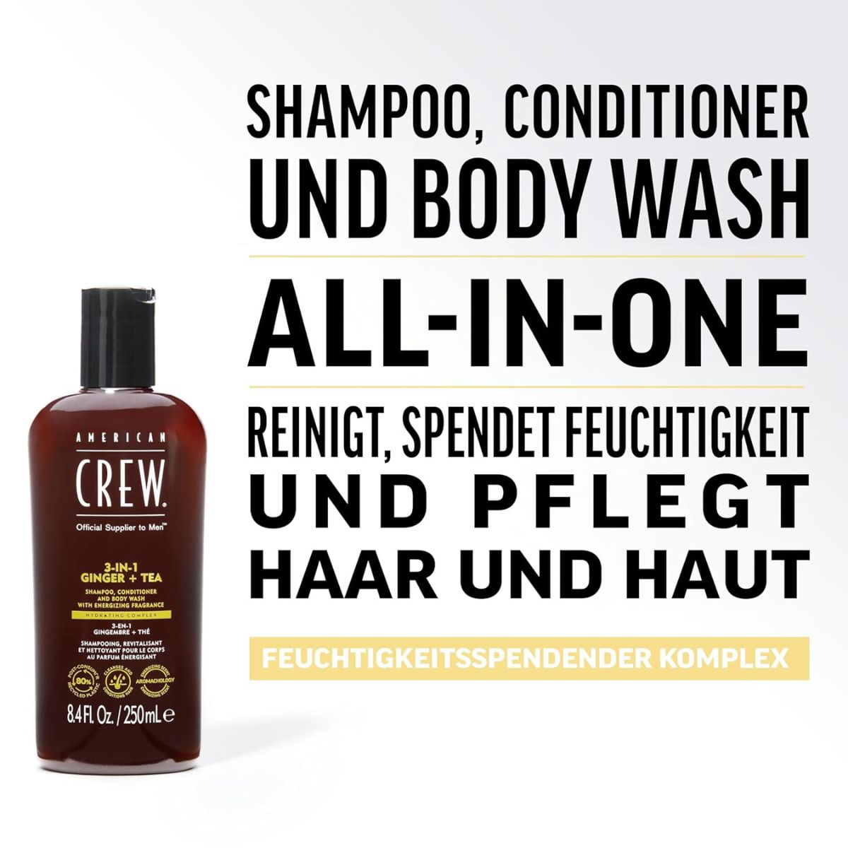 American Crew Hair Care & Body 3-in-1 Energizing