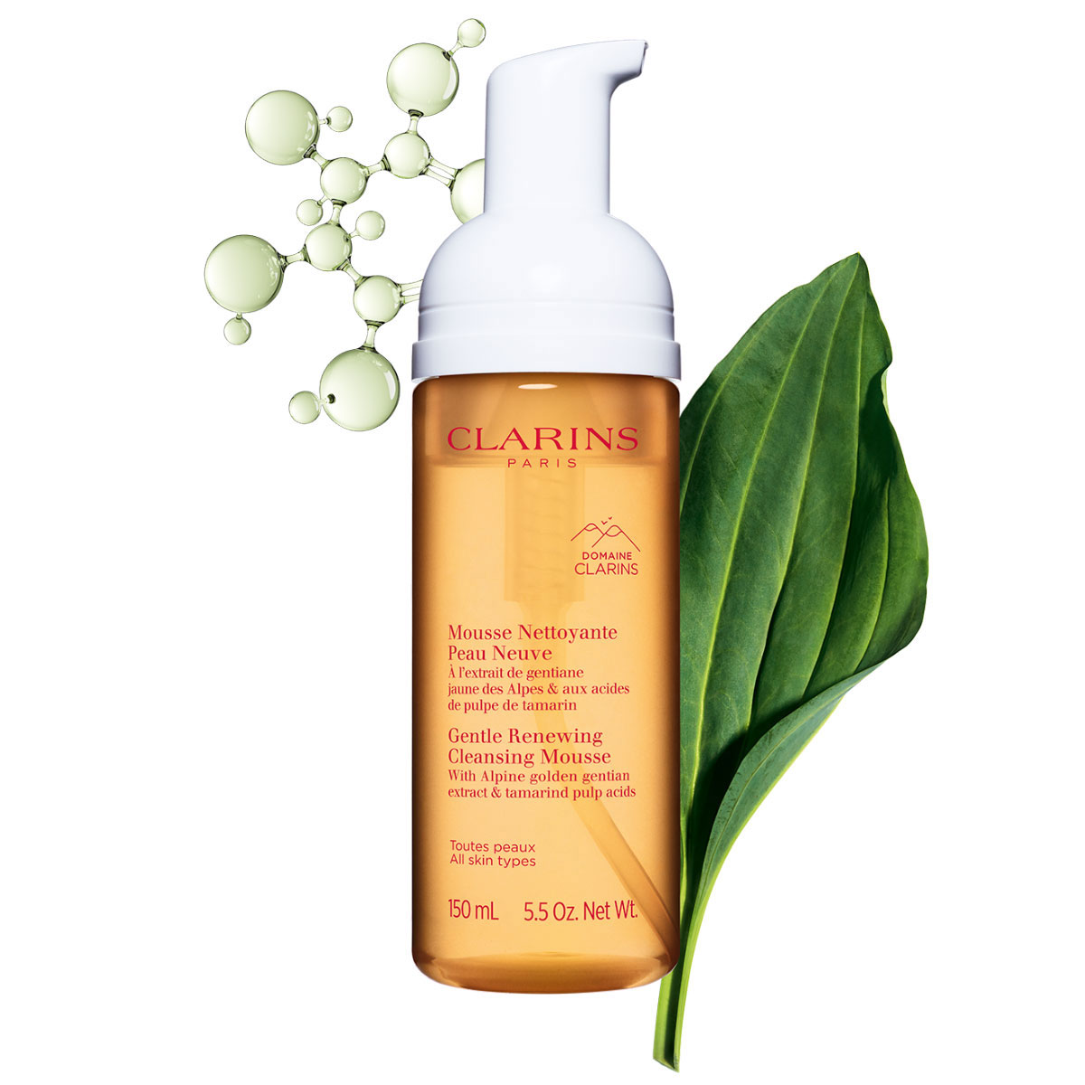 Clarins Reinigung Mousse Nettoyante Peau Neuve