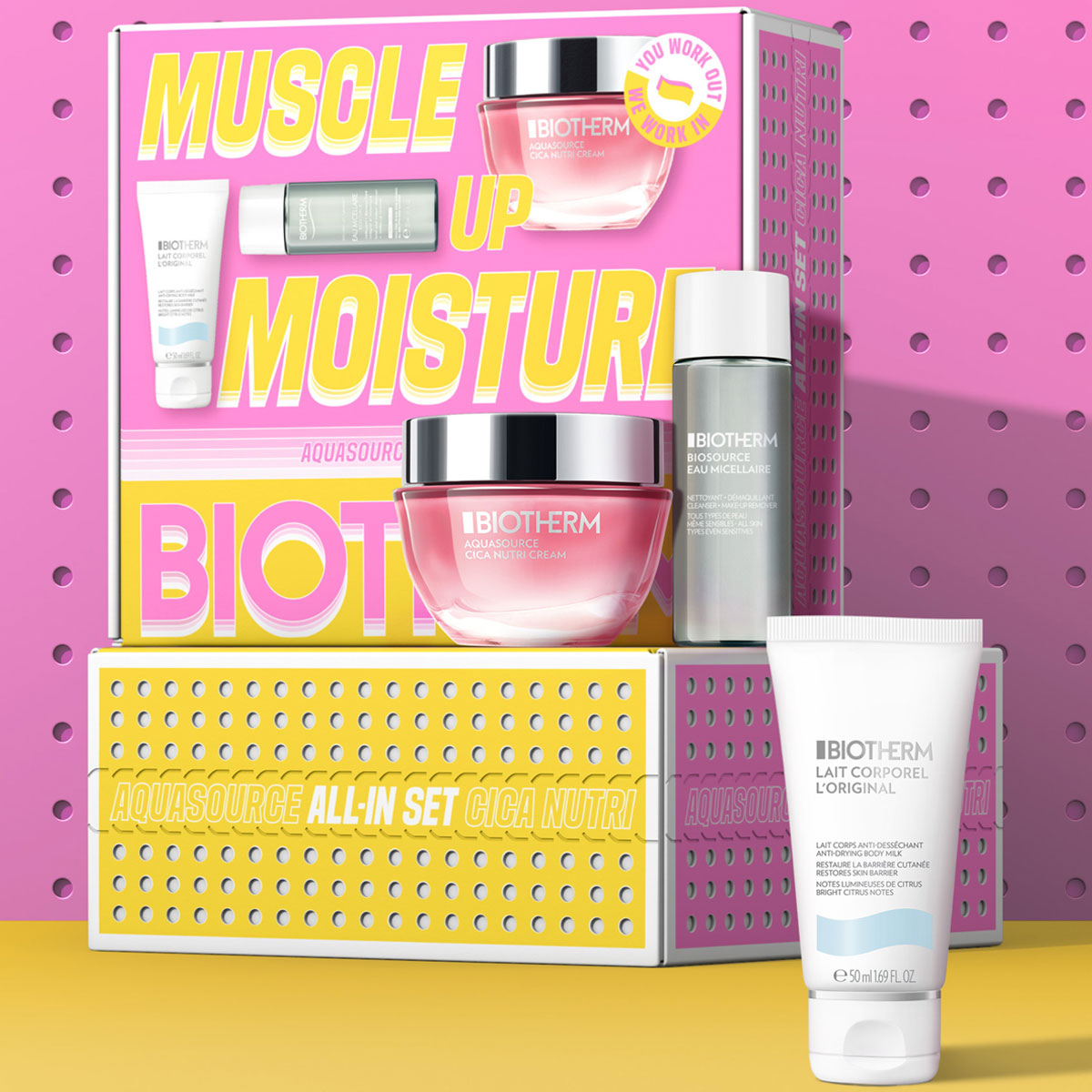 Biotherm Aquasource Cica Routine SET