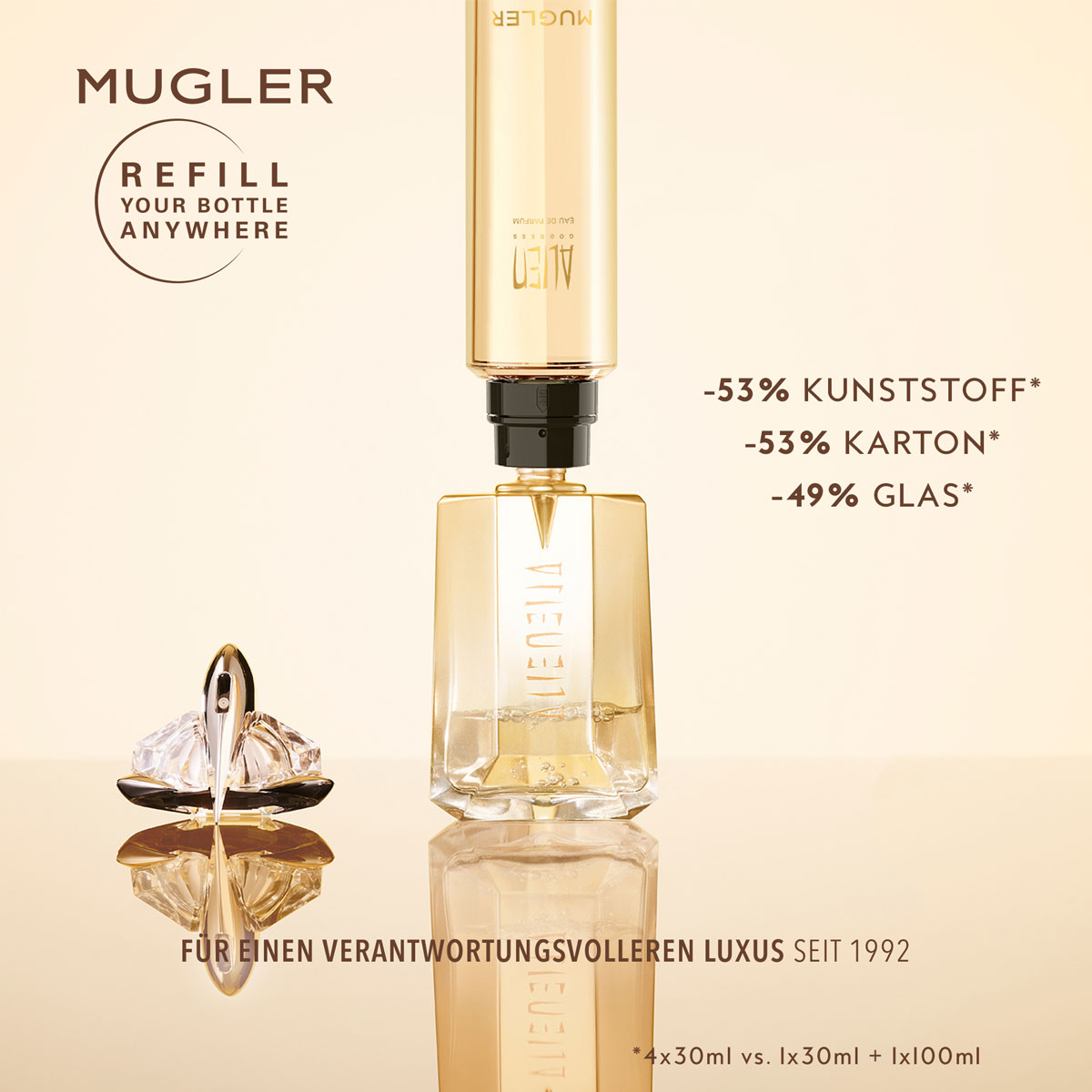 Mugler Alien Goddess Eau de Parfum - Nachfüllung