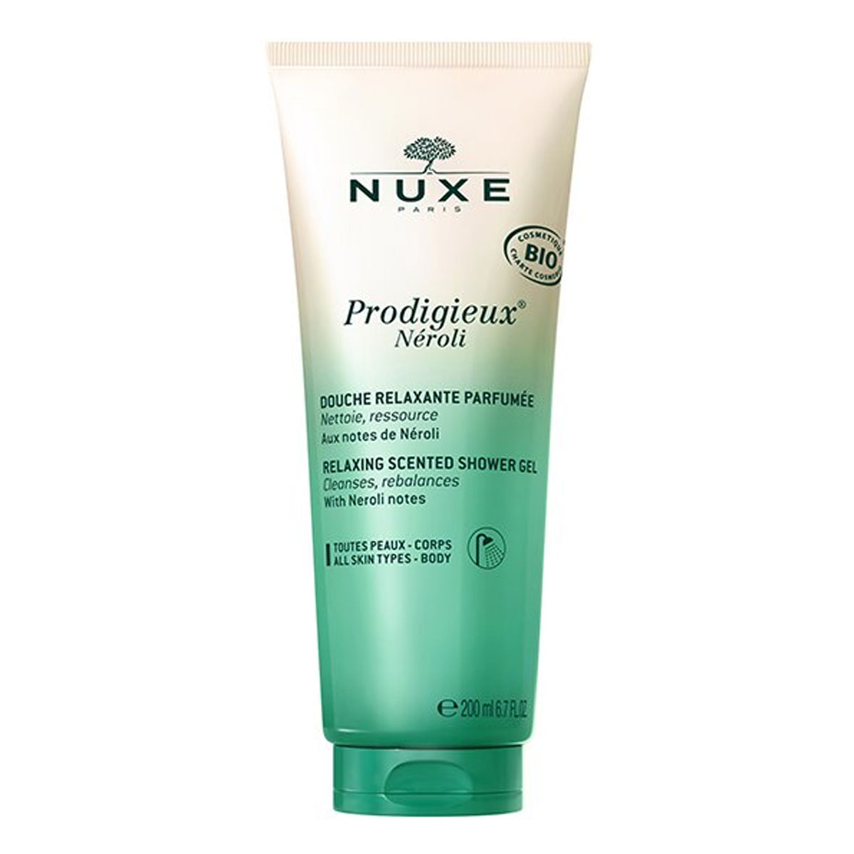 NUXE Prodigieux Neroli Relaxing Scented Shower Gel