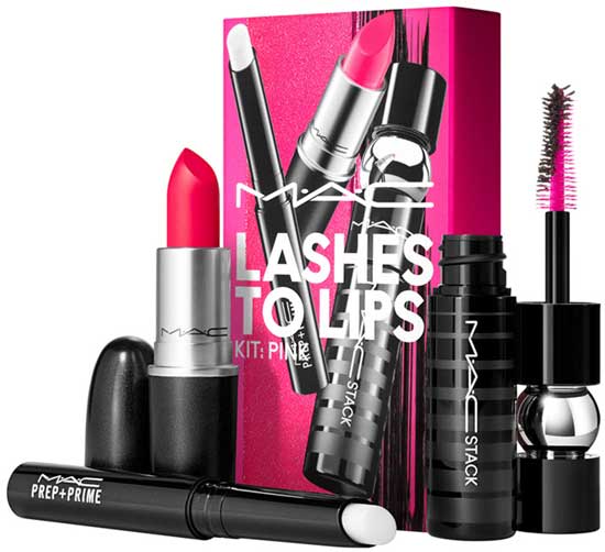 MAC Lashes to Lips Pink Set