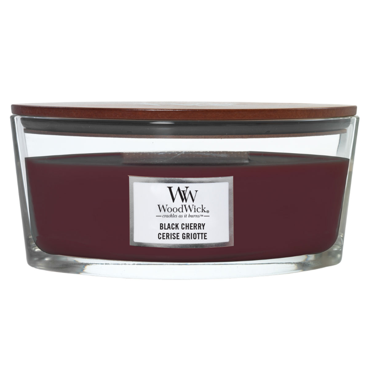 Woodwick Black Cherry Ellipse Jar