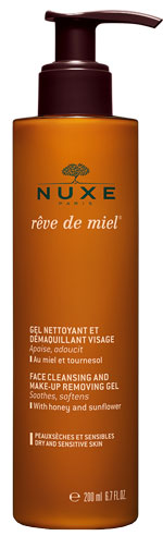 NUXE Rêve de Miel Gel Nettoyant et Démaquillant