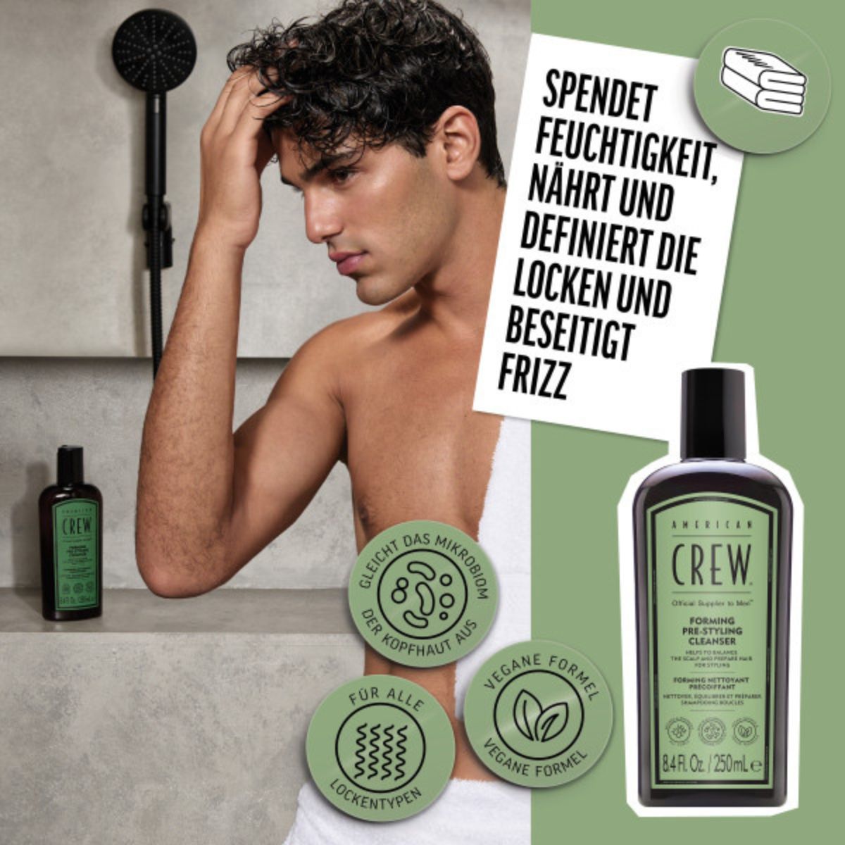 American Crew Hair Care & Body Forming Pre-Styling Shampoo