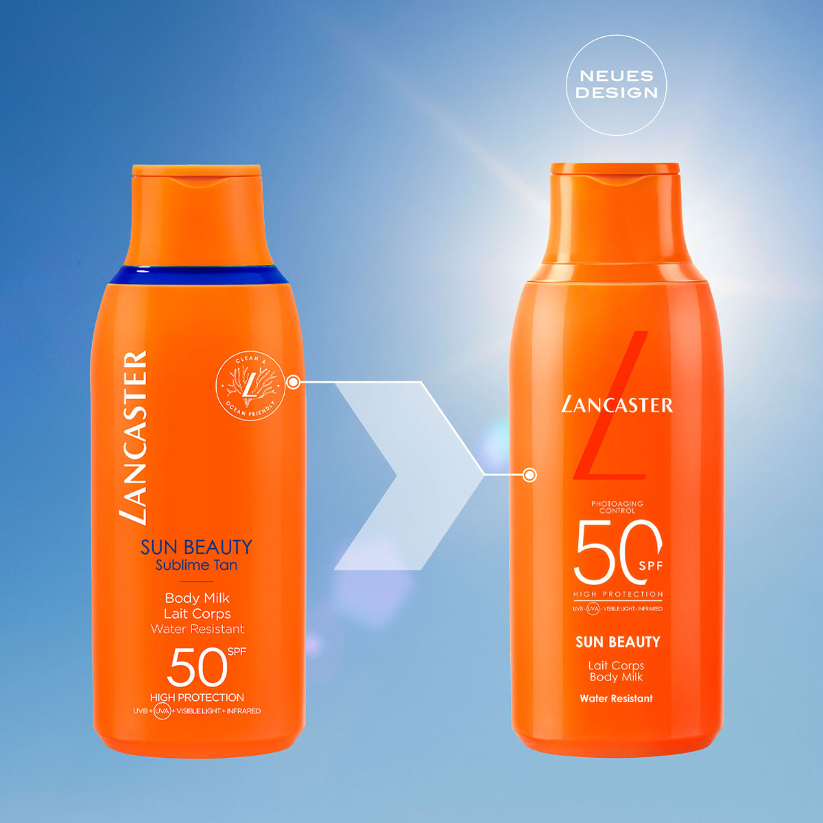 Lancaster Sun Beauty Body Milk SPF50