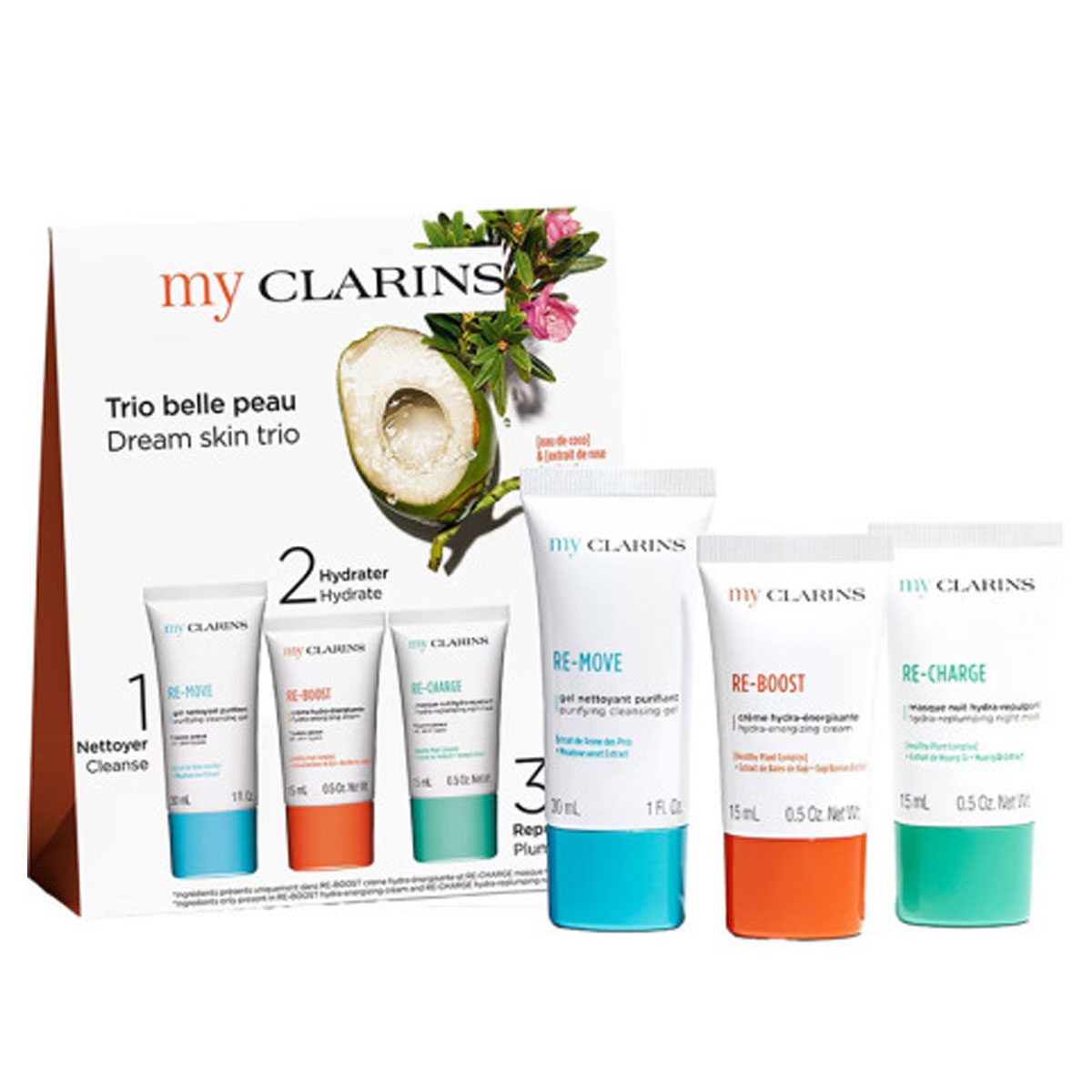 Clarins MyClarins Dream Skin Trio SET