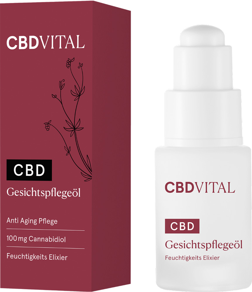 CBD Vital CBD Bio Kosmetik Gesichtspflegeöl