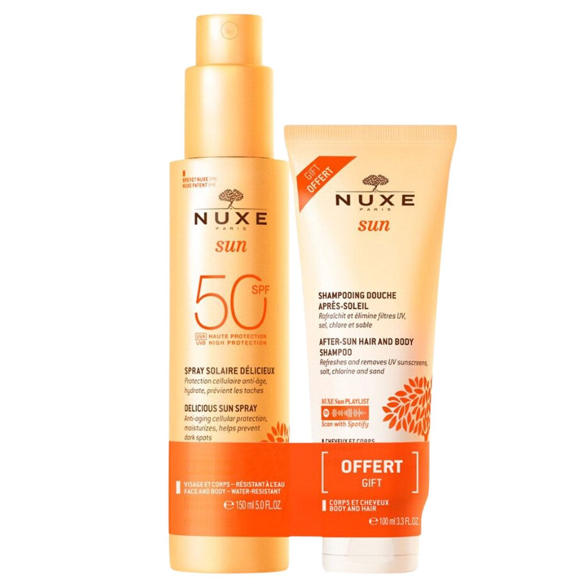 NUXE Sun SPF50 Duo SET 1 Set (+ GRATIS Summer Bag 2025)