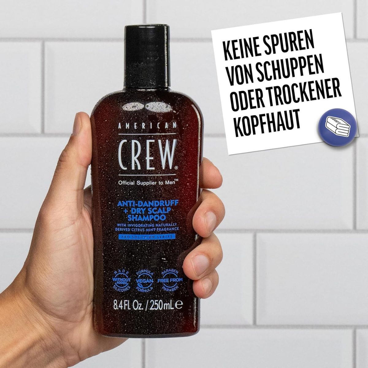American Crew Hair Care & Body Anti-Dandruff + Dry Scalp Shampoo