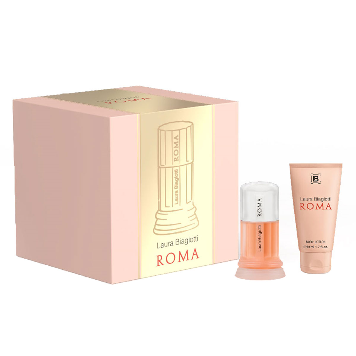 Laura Biagiotti Roma Donna Eau de Toilette (EdT) 25ml SET