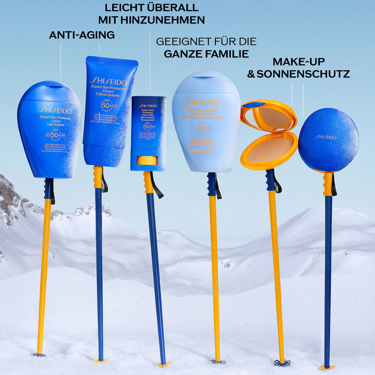 Shiseido Sun Care Expert Sun Protector Lotion Sensitive SPF50+