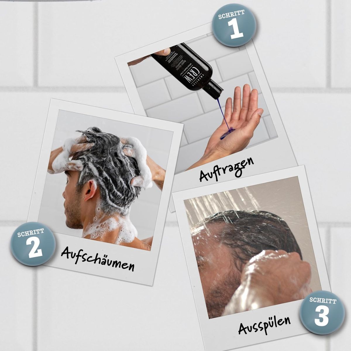 American Crew Hair Care & Body Daily Silver Shampoo
