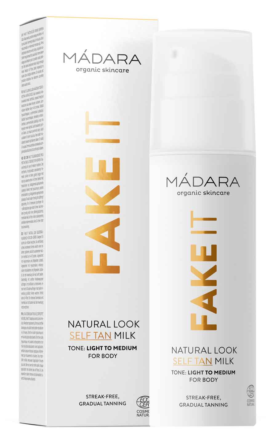 Mádara Sonnenpflege FAKE IT Natural Look Self-Tan Milk