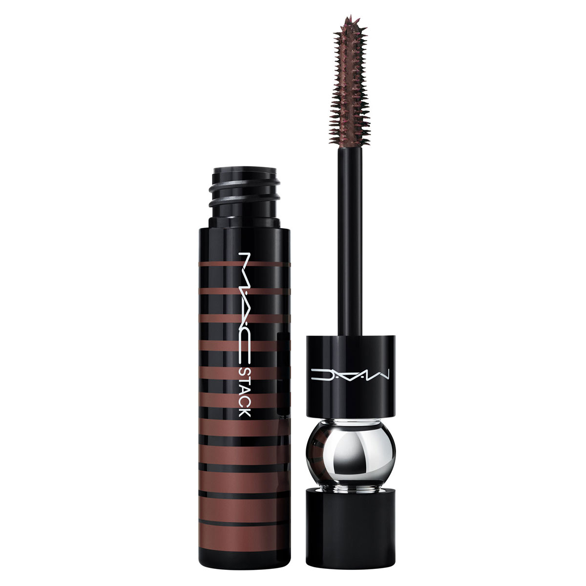 MAC Stack Mascara 12 ml Chestnut Stack (+ GRATIS Strobe Cream Hydratant)