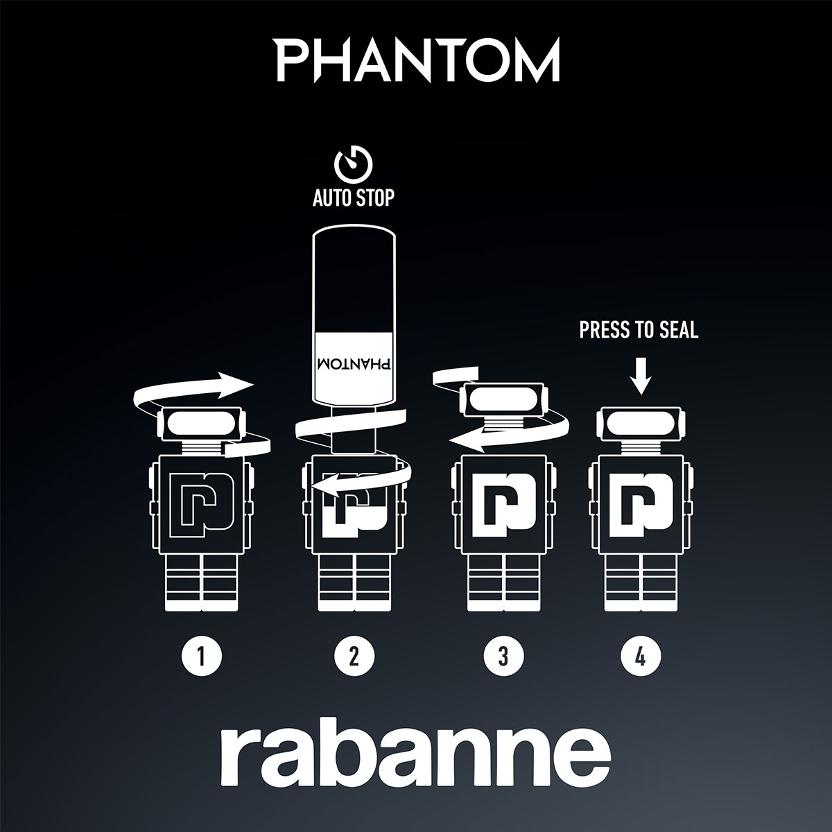 Rabanne Phantom Eau de Toilette (EdT) Refill
