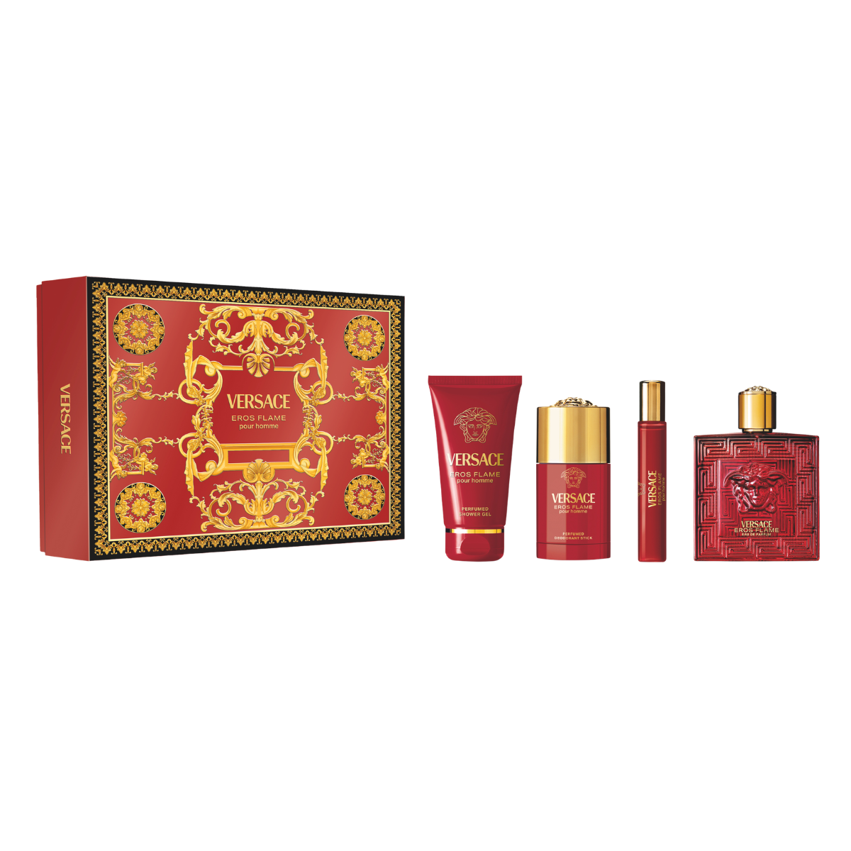 Versace Eros Flame Eau de Parfum (EdP) 100ml SET