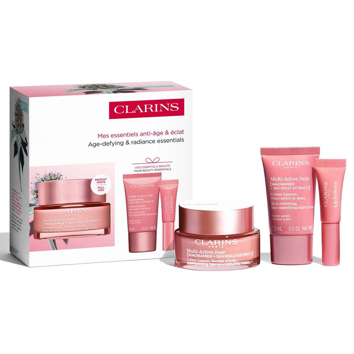Clarins Multi Active Gesichtspflege SET