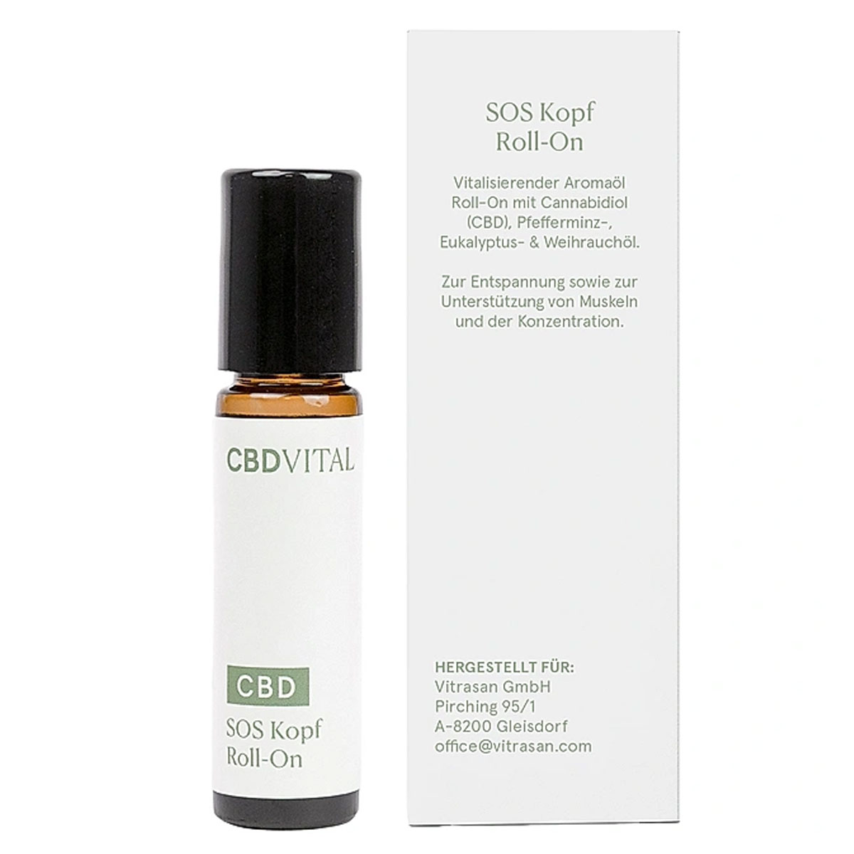 CBD Vital CBD Bio Kosmetik SOS Kopf Roll On