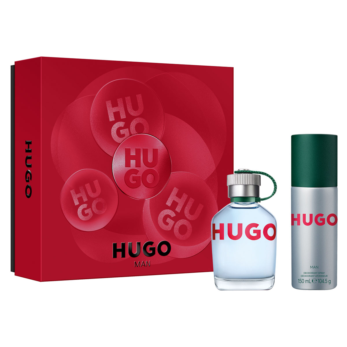 Boss Hugo Man Eau de Toilette (EdT) 75ml SET