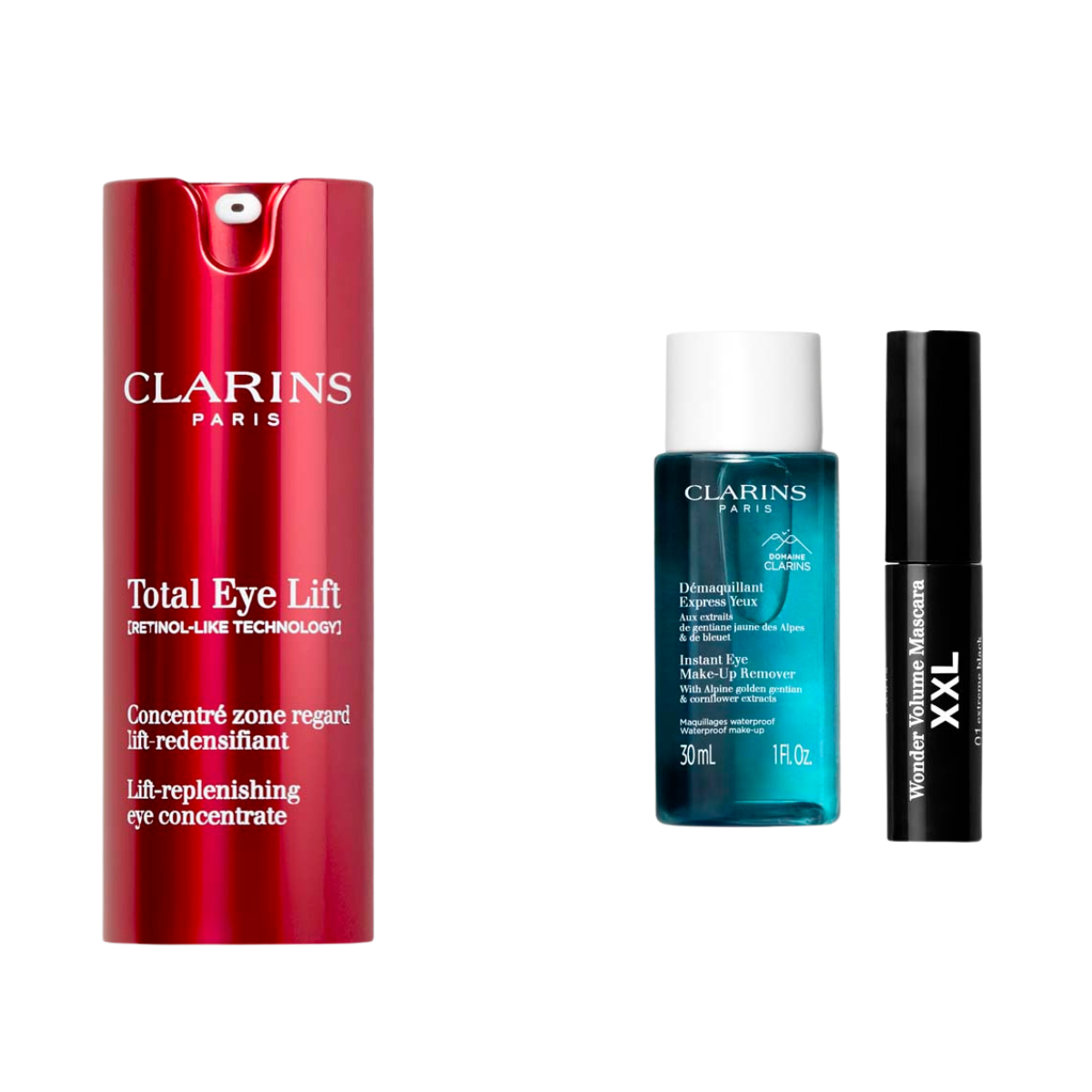 Clarins Total Eye Lift Gesichtspflege SET