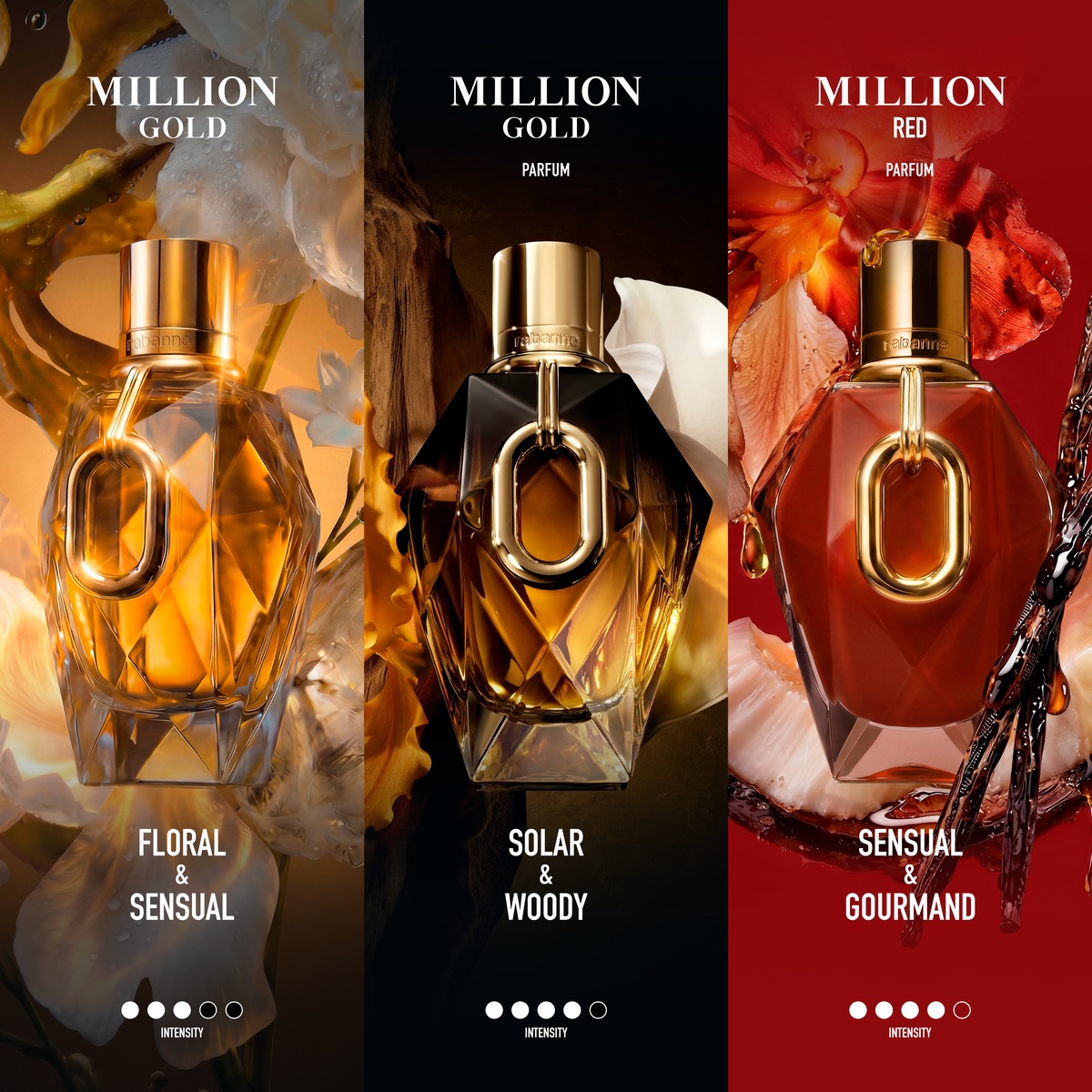 Rabanne Million Red For Her Parfum