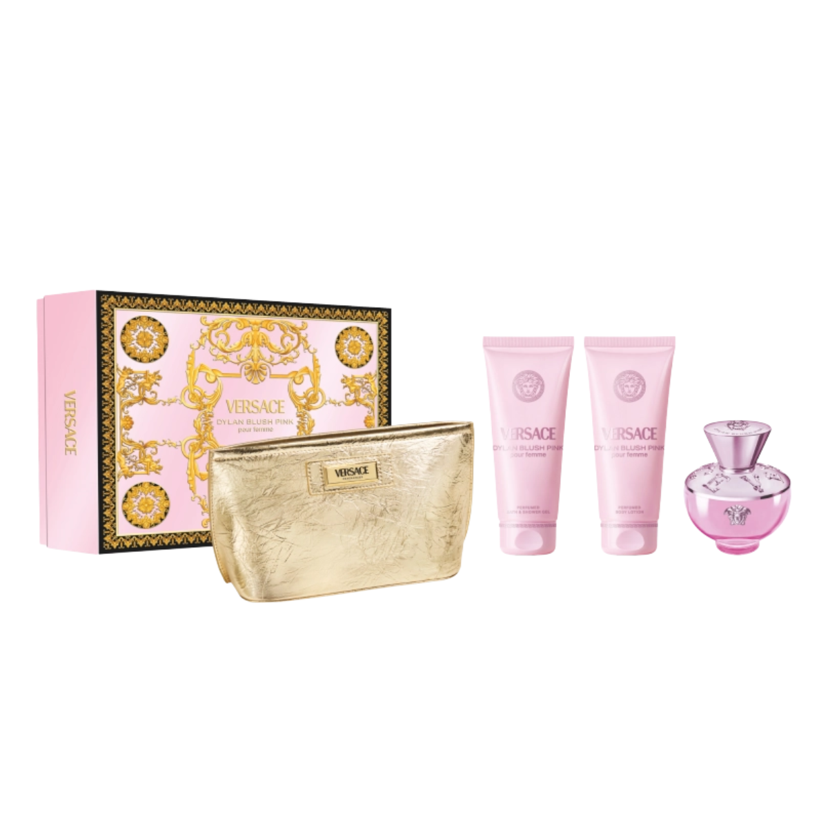 Versace Dylan Blush Pink Eau de Parfum (EdP) 100ml SET