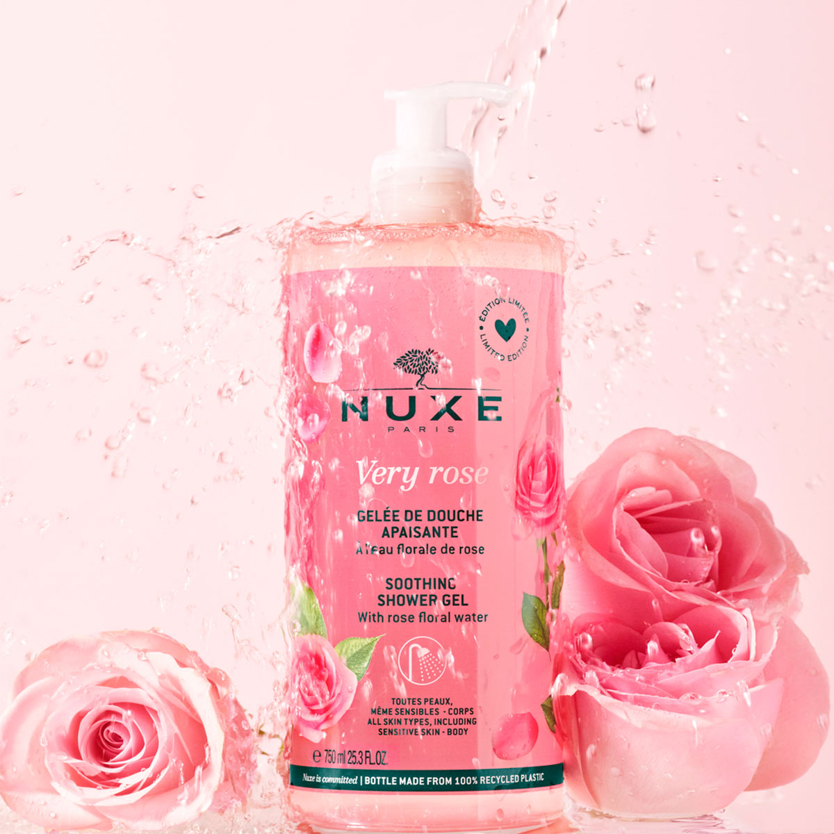 NUXE Very Rose Soothing Shower Gel