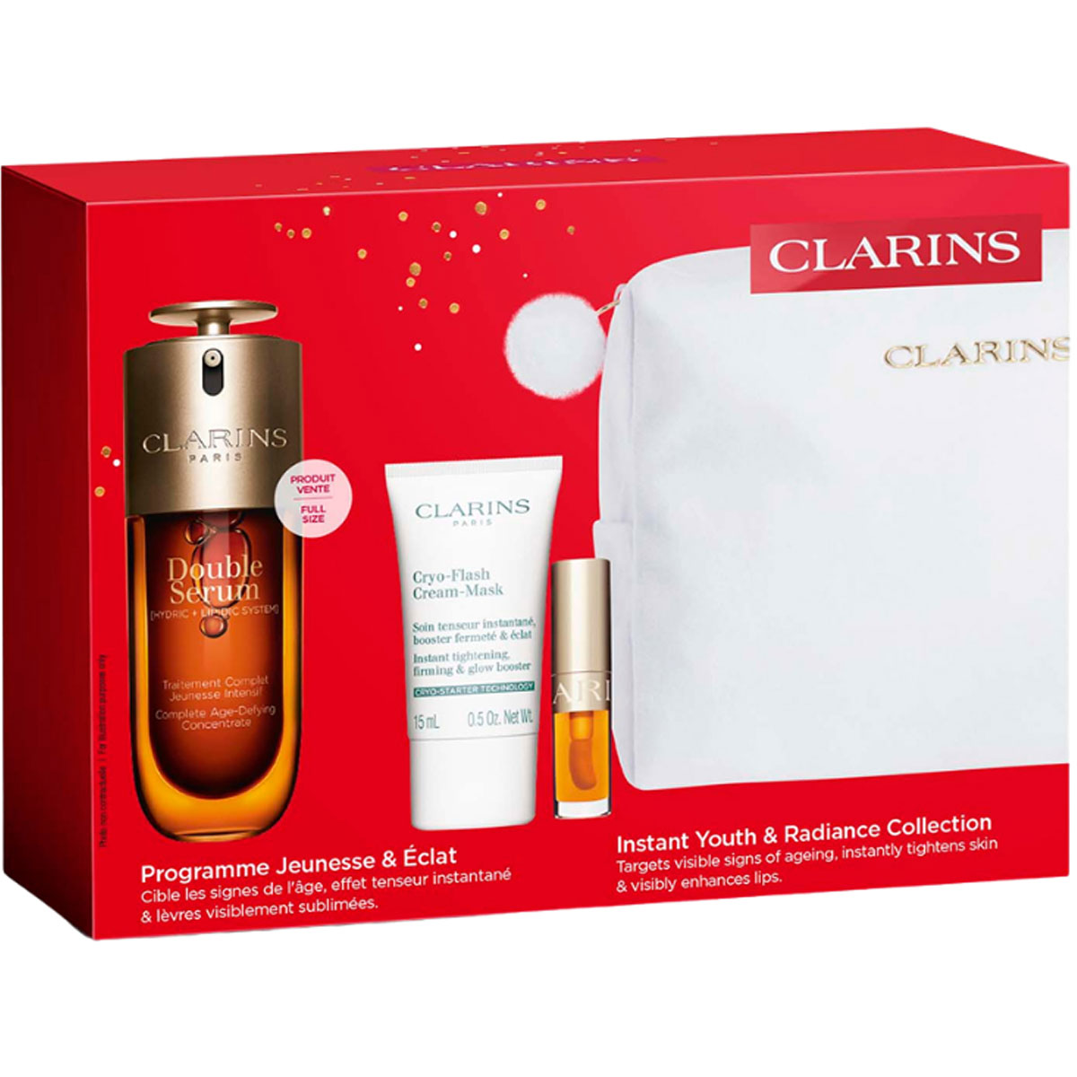 Clarins Double Serum Gesichtspflege SET