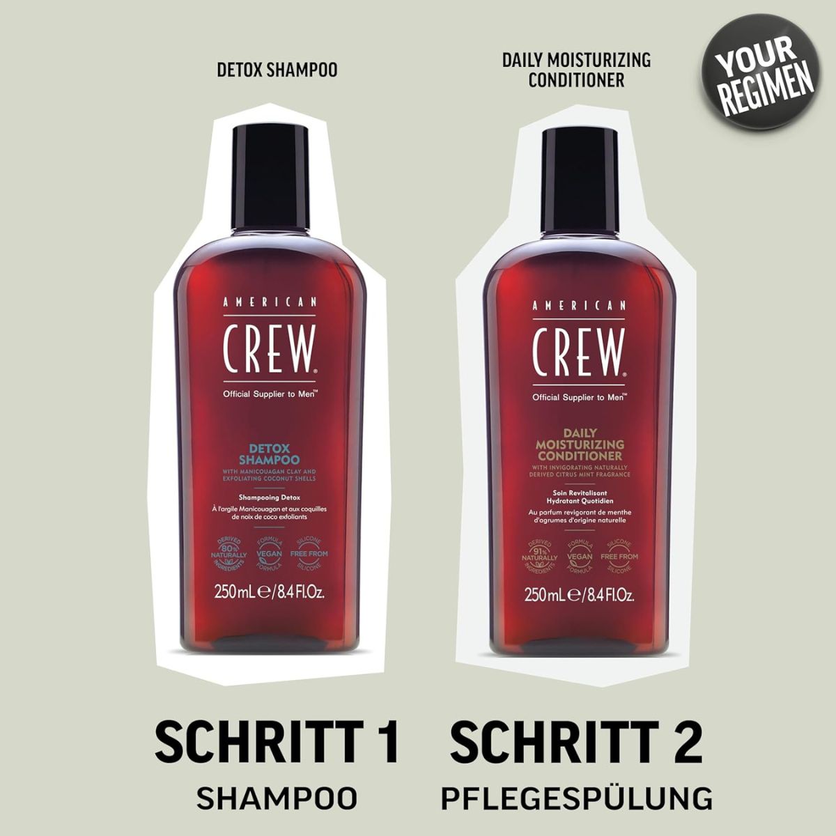 American Crew Hair Care & Body Detox Shampoo
