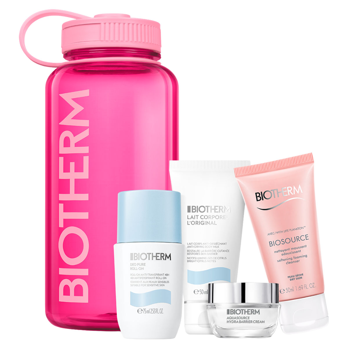 Biotherm Aquasource The Drop Pink Set