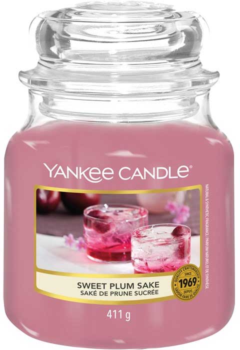 Yankee Candle Sweet Plum Sake Scented Candle