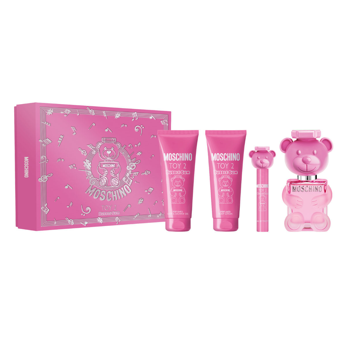 Moschino Toy 2 Bubble Gum Eau de Toilette (EdT) 100ml SET