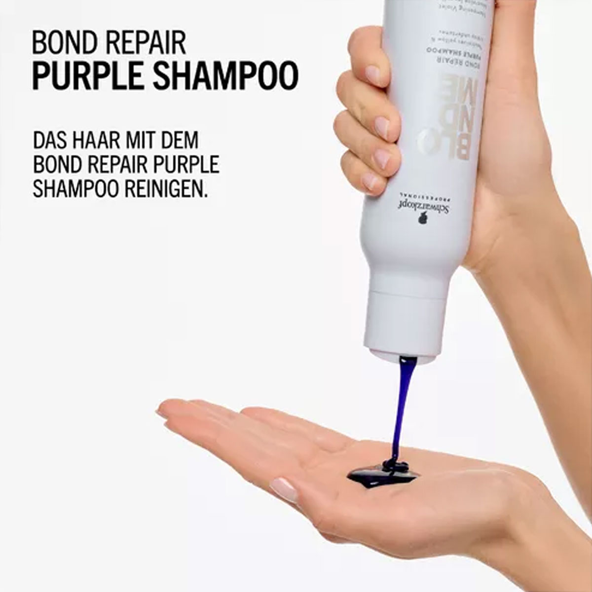 Schwarzkopf Professional BlondMe Bond Repair Purple Shampoo