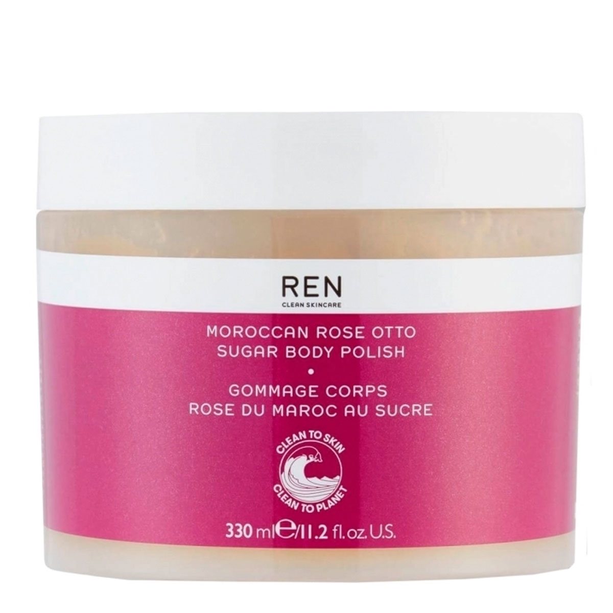 REN Moroccan Rose Otto Sugar Body Polish